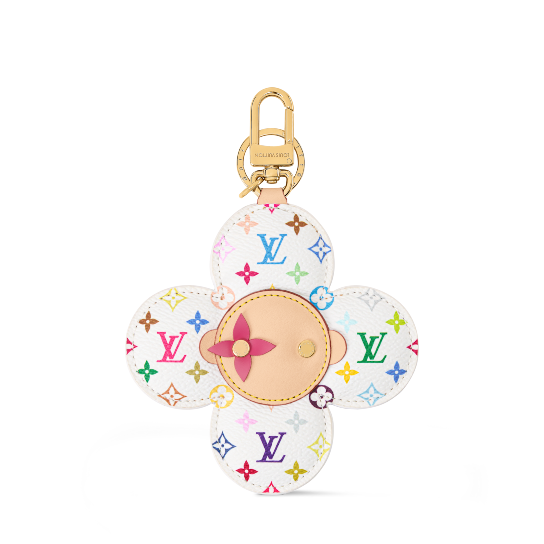 LV x TM Vivienne Head Bag Charm - Luxury S00 White | LOUIS VUITTON